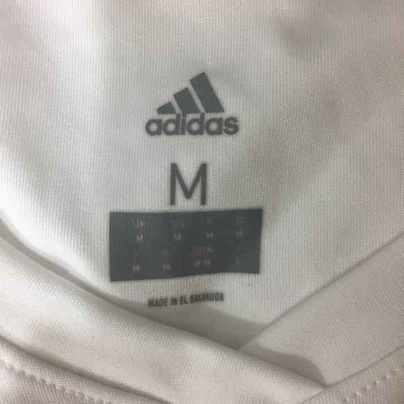 ADIDAS ClimaLite  White Gray Silver Glitter DIRT DIAMONDS Etc Print Tank Top - Picture 2 of 11